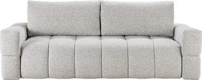Produktbild von ISSORO 3-Sitzer-Sofa aus hellgrauem Melange-Stoff