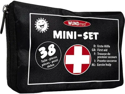 Produktbild von WUNDmed Erste-Hilfe Mini-Set – 38-teilig für unterwegs