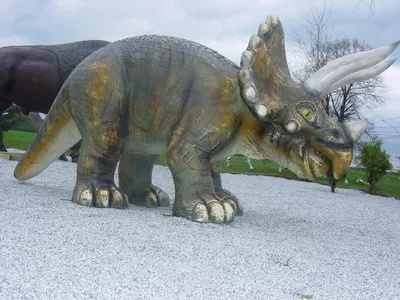 Produktbild von Design Dinosaurier Figur Statue Skulptur Figuren Skulpturen Dekoration Deko Dino