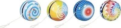 Productafbeelding van GOKI Metalen Yo-Yo Mix - Een klassiek speelgoed voor kinderen vanaf 4 jaar