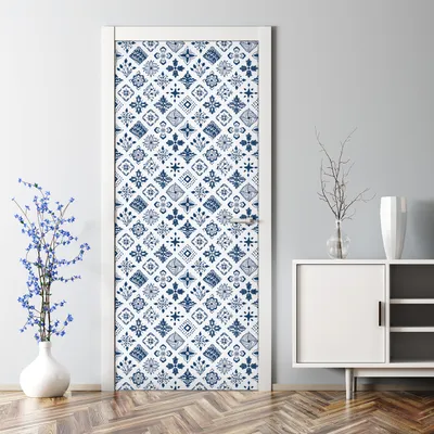 Produktbild von Dekorative Türposter Aufkleber selbstklebend Klebefolie Abstrakt 70 x 200 cm