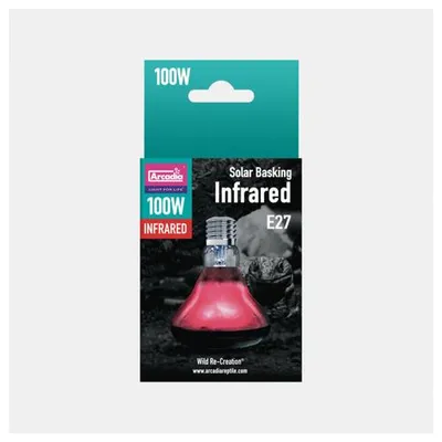Productafbeelding van Arcadia Infrarood warmtespot terrarium 50|75|100|150W voor schemer en nachtactieve reptielen 100W