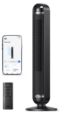 Obrázek produktu pro Dreo DR-HTF011S, Vertikální domácí ventilátor, Černá, Podlaha, 25 dB, 90°, LED