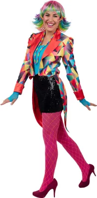Produktbild von Kaleidoskop Frack bunt für Damen