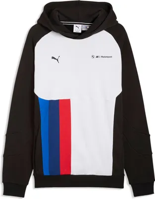 Produktbild von BMW M Motorsport Hoodie Pumatech-X 2026, Offizieller Fanartikel, Mehrfarbiger Hoodie mit M Streifen & Kapuze, Baumwolle-Polyester