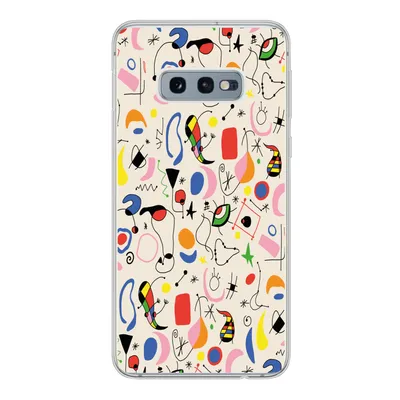 Produktbild von MuchoWow® Handyhülle Schutzhülle Hülle für Samsung Galaxy S10e Muster - Abstrakt - Kunst Silikon Softcase Handy Hülle - Handy