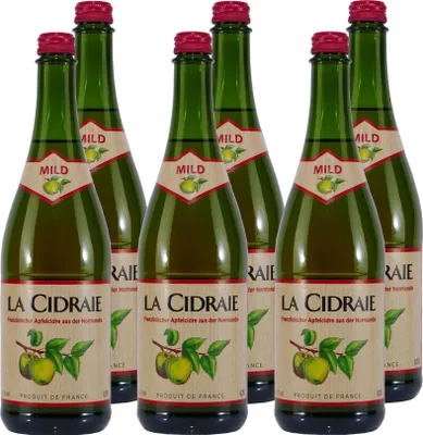 Produktbild von La Cidraie Cidre - Mild (6 x 0,75L)