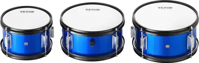 Image de Batterie pour enfants 5 pièces 16 pouces Batterie pour débutants avec siège bleu