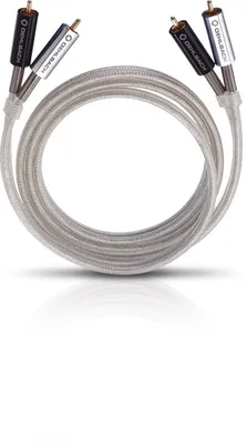 Image de Câble audio RCA Oehlbach Silver Express NF, 1 m