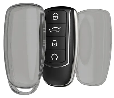 Immagine prodotto di Custodia per chiavi auto compatibile con Chery OmodaC5 / Jaecoo 7 / Tiggo 7 Pro 8 Pro / Arrizo 5 - Custodia in silicone TPU per chiavi - Protezione per chiavi