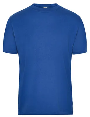 Produktbild von James and Nicholson - "Bio Workwear" T-Shirt für Herren LT5935 (M) (Königsblau)