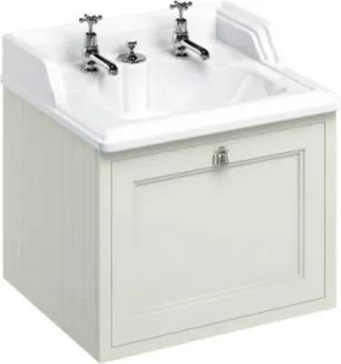 Produktbild von Casa Padrino Luxus Hänge-Waschschrank / Waschtisch mit Schublade 65 x 58 x H. 59 cm
