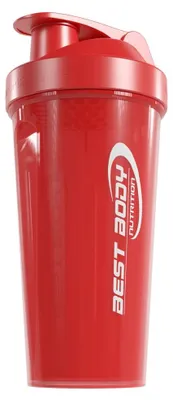 Produktbild von Best Body Nutrition - Eiweiß Shaker - Design Best Body Nutrition, 1 x Stück, Farbe: rot