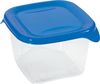 Produktbild von Curver Fresh&Go 1,2 l quadratischer Behälter, blau, universell einsetzbar