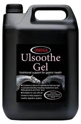 Obrázok produktu pre Omega Equine Ulsoothe gél na podporu žalúdka koní 4,5 l
