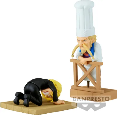 Immagine prodotto di Banpresto One Piece WCF Sanji i Zeff Figurka 8 cm - Kolekcjonerska Edycja