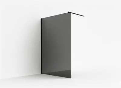 Produktbild von Glaszentrum Hagen 120x200 cm Walk in Dusche Grau Transparent