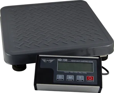 Produktbild von Robuste Plattformwaage bis 60kg / 20g | Paketwaage | USB Schnittstelle | Waage