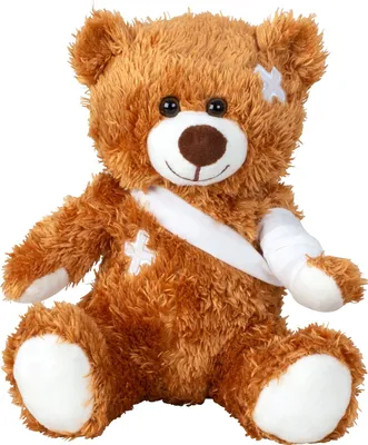 Produktbild von Kuscheltier Teddybär mit verbundener Tatze 22 cm