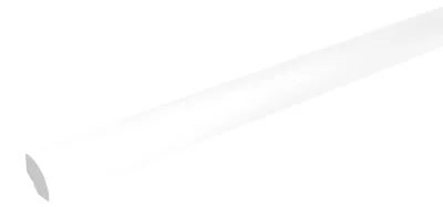 Produktbild von Neuhofer Viertelrundstab 240 x 1,4 x 1,4 cm weiß