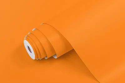 Produktbild von Klebefolie Uni MATT ORANGE Möbelfolie Dekofolie - Türfolie Küchenfolie Schrankfolie Tischfolie | 45 cm x 1 m