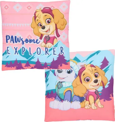 Produktbild von Paw Patrol Kissen Velours Kissen Ideal als Dekokissen