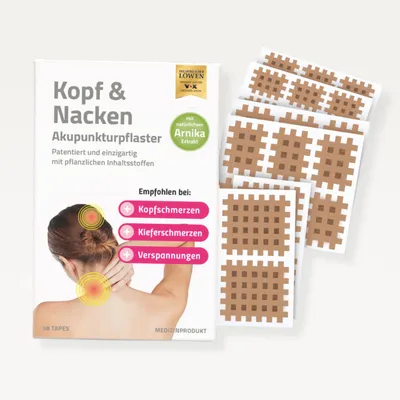 Produktbild von Aktimed Kopf & Nacken Akupunkturpflaster mit Arnika