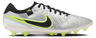 Produktbild von Nike Tiempo Legend 10 Pro AG Metallic Silver Volt Black - EU 38.5