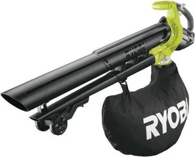 Obrázok produktu pre Fúkač a drvič RYOBI Brushless, 201 km/h, 6 m³/min, Power Mulching, pomer drvenia 10:1