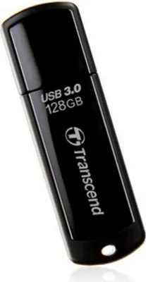 Image de Transcend JetFlash 700 lecteur USB flash 128 Go USB Type-A 3.2 Gen 1 (3.1 Gen 1) Noir