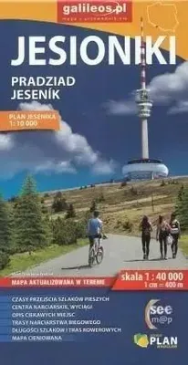 Zdjęcie produktu dla Mapa turystyczna - Jesioniki/Pradziad/Jesenik - praca zbiorowa
