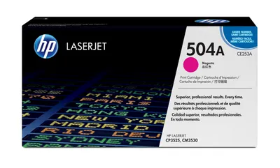Image de HP 504A      Magenta     LaserJet    Tonerpatrone
