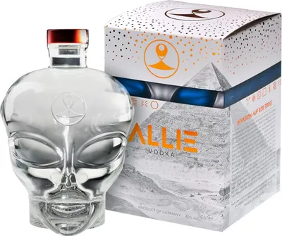 Produktbild von ALLIE Vodka in Geschenkverpackung 0,7L alc. 40% vol.