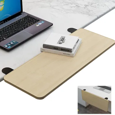 Produktbild von Omgoods – Ergonomische Schreibtischverlängerung – 52 x 25 cm, faltbar bis 90°