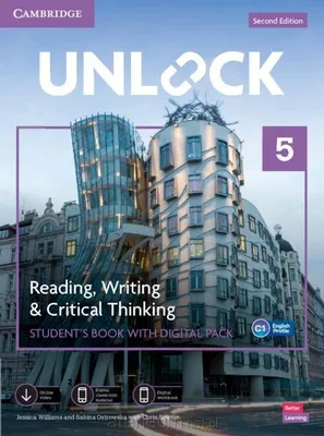 Productafbeelding van Ontgrendel niveau 5 van het leerboek voor lezen, schrijven en kritisch denken, inclusief het digitale pakket