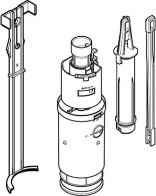 Produktbild von Geberit 240502001 Heberglocke für UP-SPK UP170