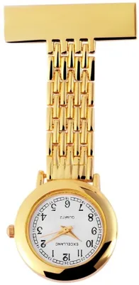Produktbild von Excellanc Krankenschwesteruhr mit Metallarmband