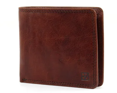 Produktbild von Bodenschatz Perugia Slim Wallet Quer Cognac