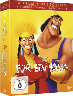 Produktbild von Ein Königreich für ein Lama 1+2 Doppelpack [DVD]