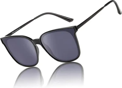 Produktbild von DUCO Vintage Polarisierte Sonnenbrille Damen UV400 Übergroß Metallrahmen