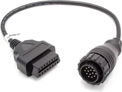 Produktbild von vhbw OBD Adapter 14Pin-OBD1 auf OBD2 kompatibel mit Mercedes Vito, Sprinter - 30 cm