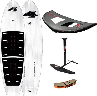 Produktbild von F2 Set Foilboard Glide Ex Team 115L mit Alu Foil 1700 + Allround Wing 4qm