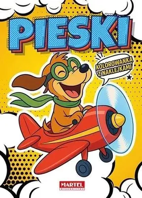 Immagine prodotto di Kolorowanka komiksowa Pieski z naklejkami