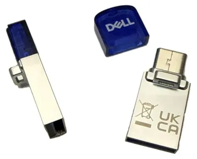 Immagine prodotto di DELL AD564594 unità flash USB 64 GB USB Type-A / USB Type-C 3.2 Gen 1 (3.1 Gen 1) Blu, Argento