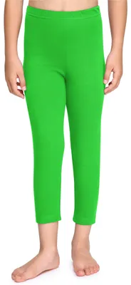Produktbild von Merry Style Mädchen 3/4 Leggings aus Baumwolle MS10-226 (Grün,146)