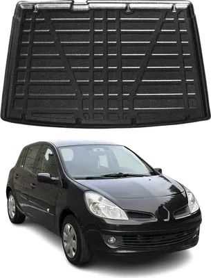 Produktbild von Kofferraumwanne Laderaumwanne für Renault Clio 2006-2012 Schrägheck 5tür Gummi