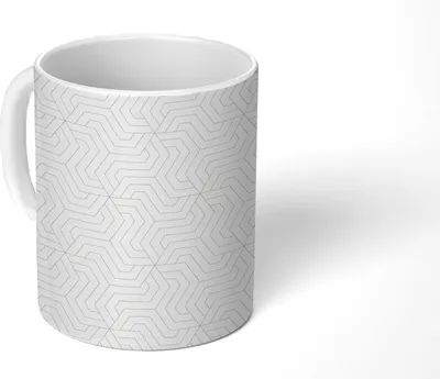Produktbild von MuchoWow® Tasse Kaffeetasse Kaffeebecher 350 ml Muster - Linie - Gestaltung - Farbe Teetasse - Fototasse - Becher - Keramikbecher - Teebecher - Kaffeetasse - Bürotasse