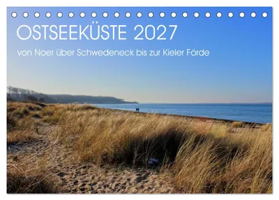 Produktbild von Ostseeküste 2027 (Tischkalender 2027 DIN A5 quer), CALVENDO Monatskalender