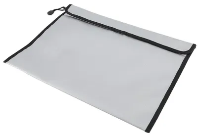 Image de Pochette pour documents ignifuge et imperméable, 38 x 28 cm, avec fermeture à glissière, pour un rangement sûr