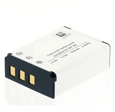 Produktbild von Akku für Fuji FinePix SL1000 Li-Ion 3,7 Volt 1500 mAh schwarz.